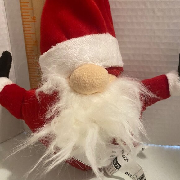 IKEA Vinter 2021 Santa Gnome Plush Decoration 9” Christmas Holiday Toy - Picture 2 of 6
